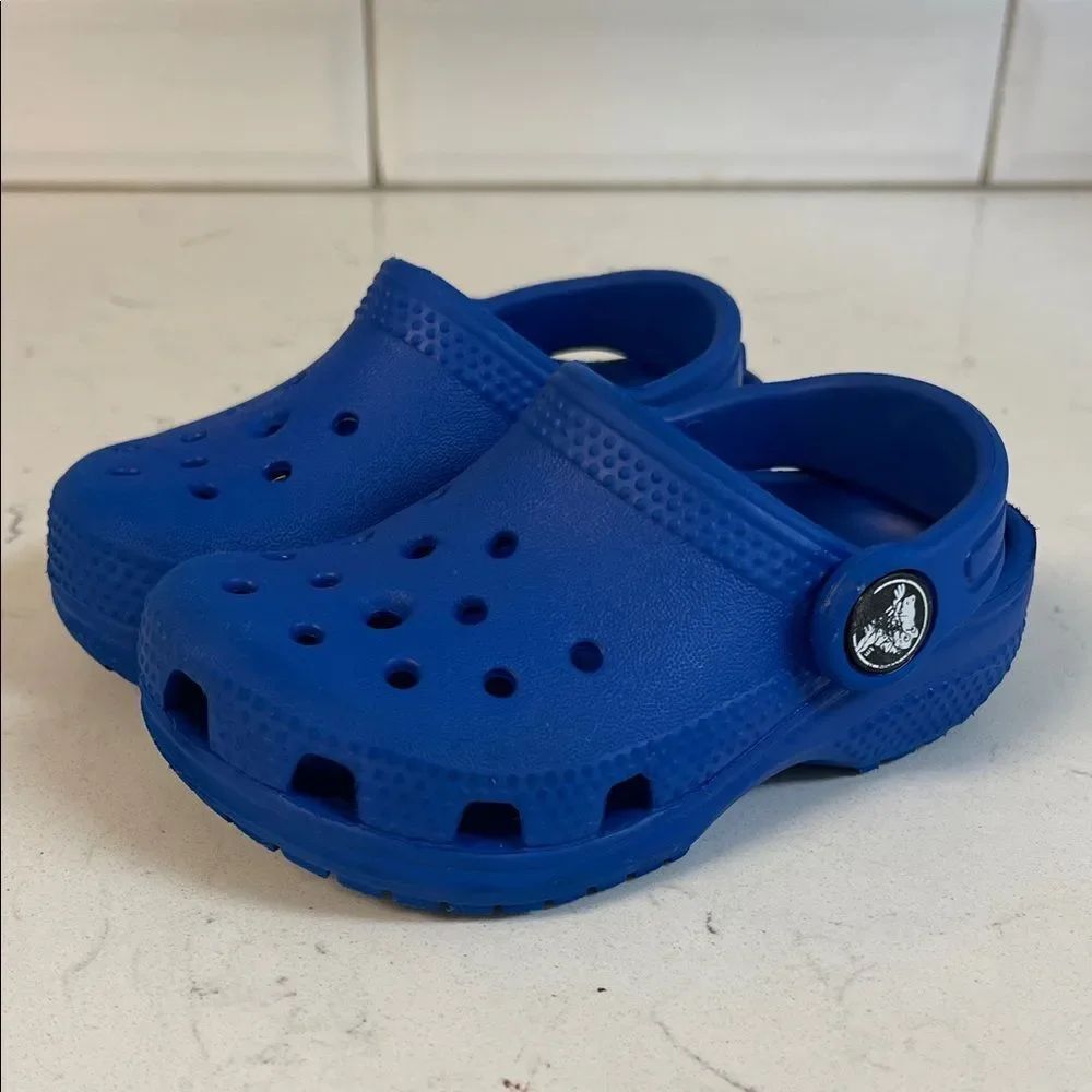 Crocs Toddler Classic Clog 206990 Blue Size 6